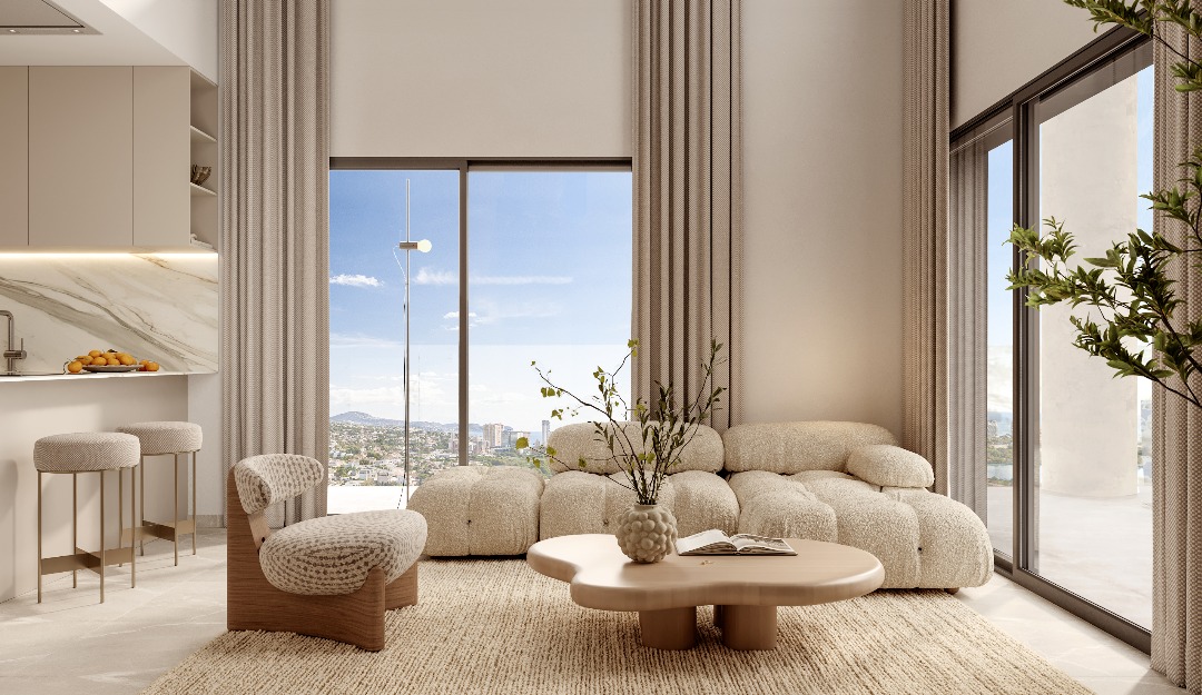 3 slaapkamer penthouse in Calpe