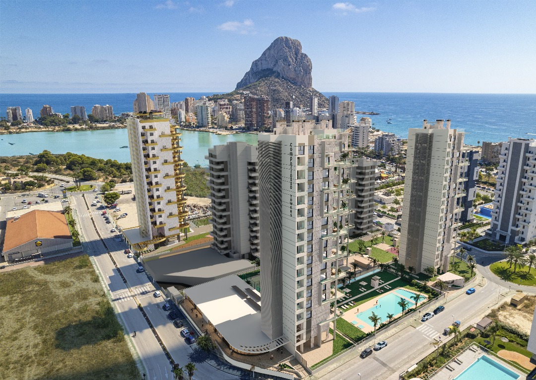 3 slaapkamer penthouse in Calpe