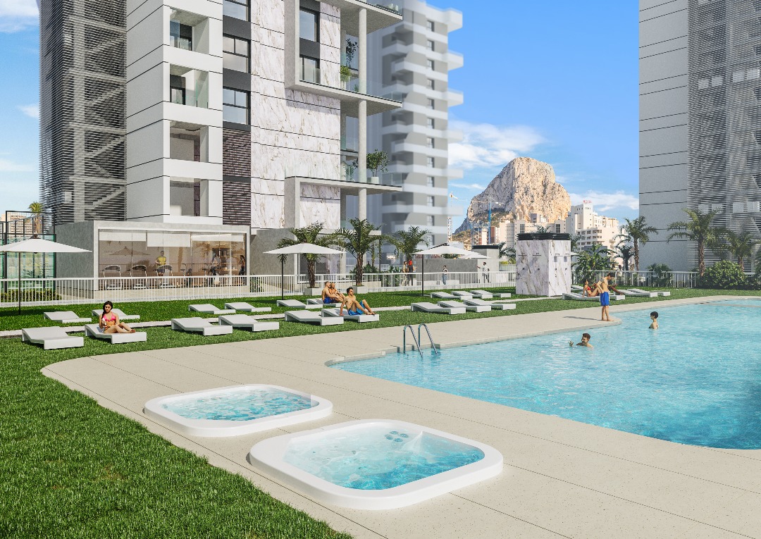 3 slaapkamer penthouse in Calpe