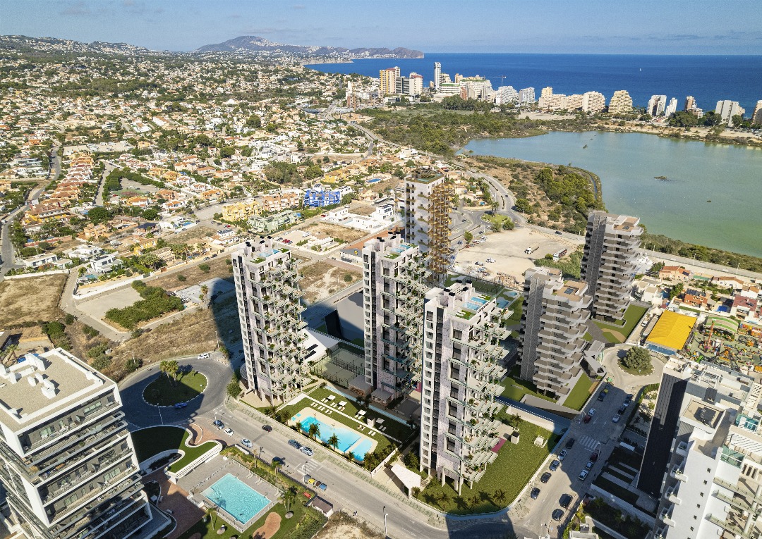 3 slaapkamer penthouse in Calpe