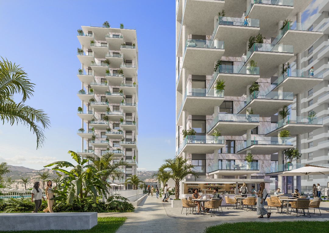 3 slaapkamer penthouse in Calpe