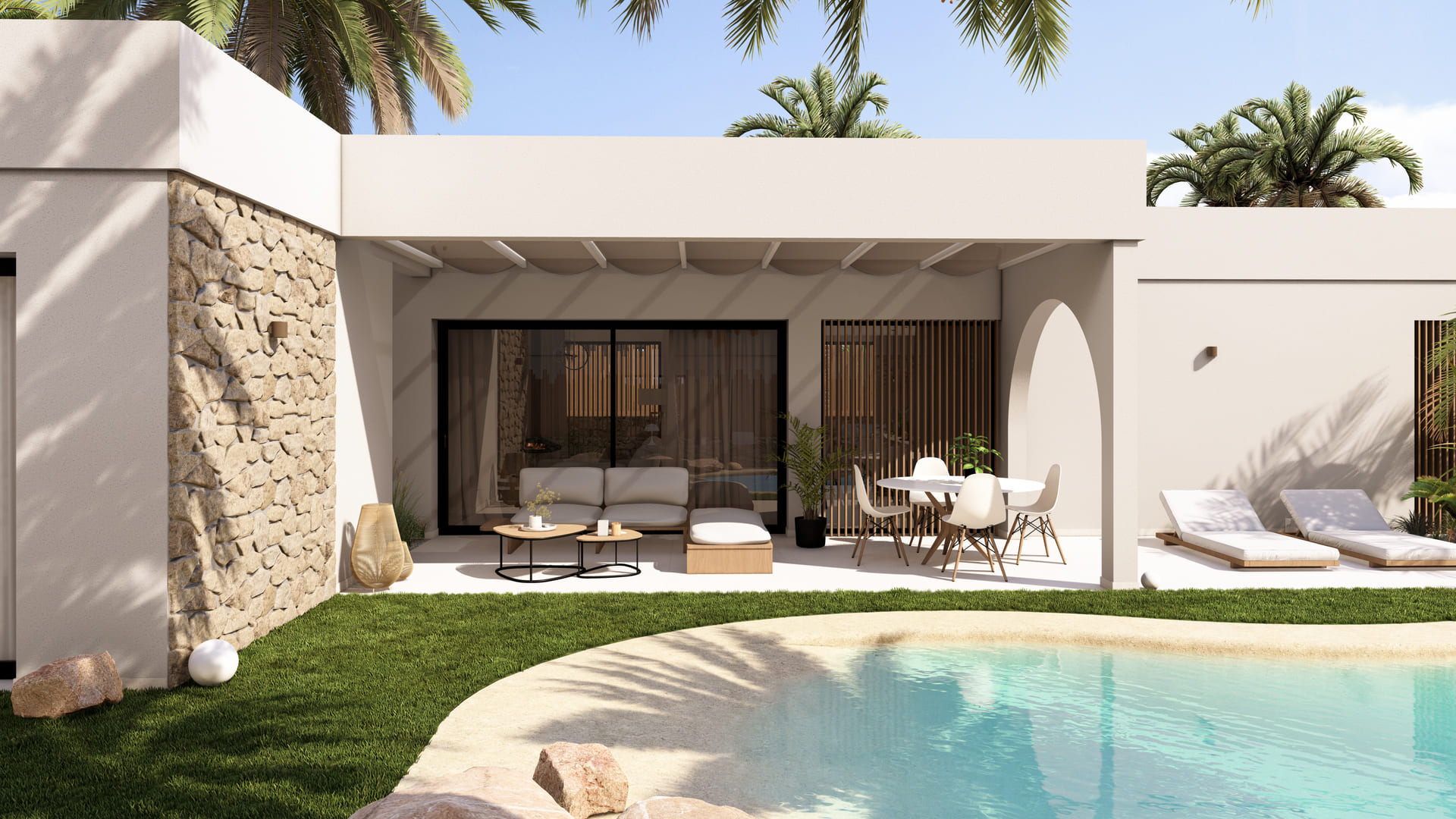 3 Bedroom, 3 Bathroom Villa in {