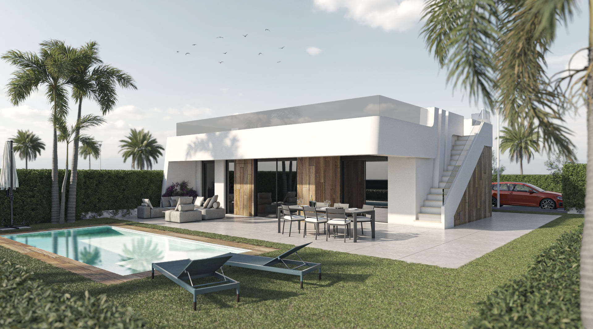 Villa ref 44915804-01 dla sale w Los Guardianes Hiszpania - Quality Homes Costa Cálida