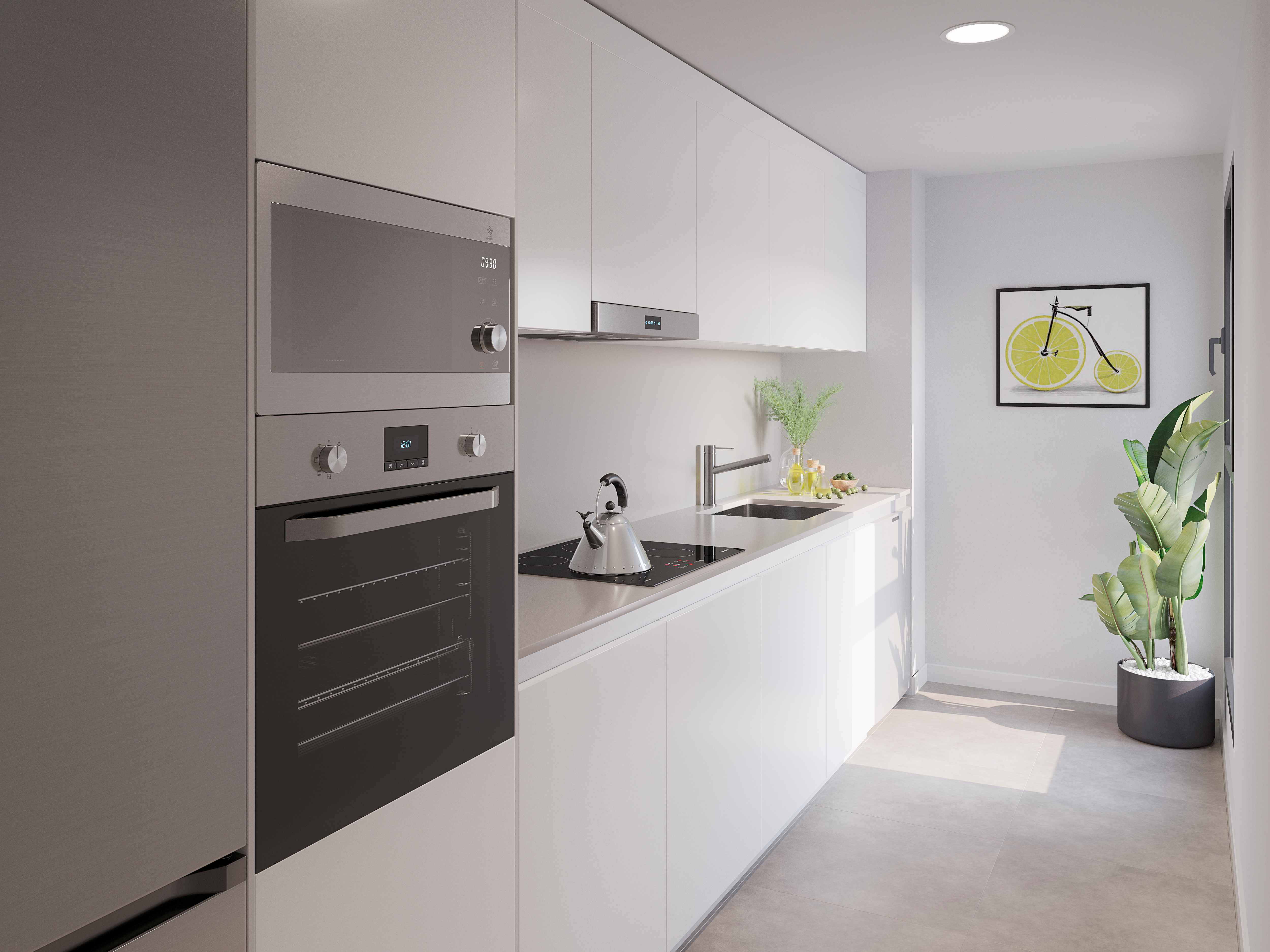 3 slaapkamer appartement in Mijas