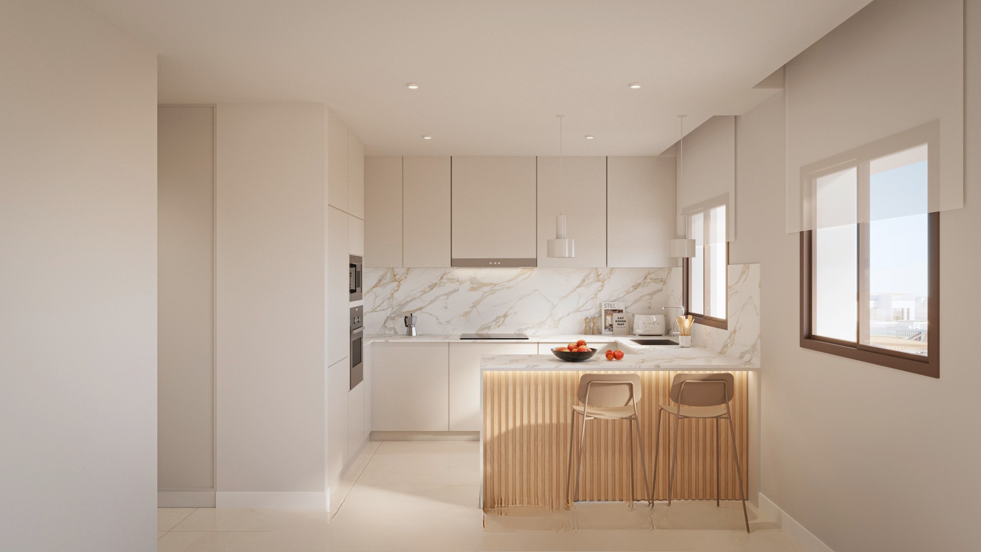 3 slaapkamer penthouse in Corvera