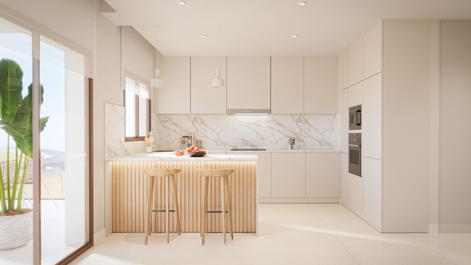 3 slaapkamer penthouse in Corvera