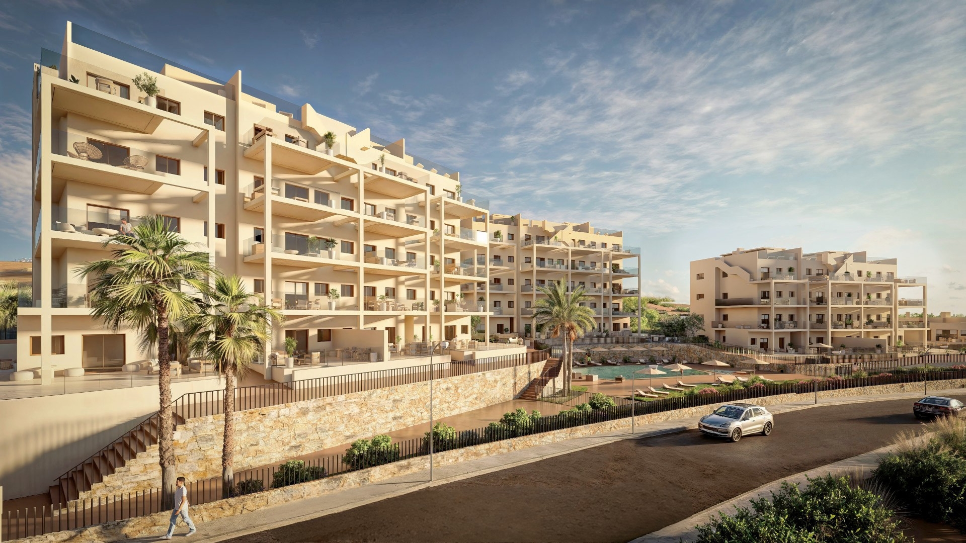 3 slaapkamer penthouse in Corvera