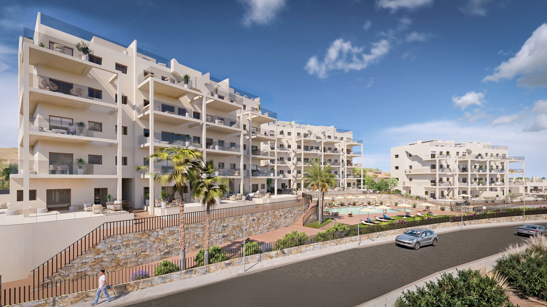 3 slaapkamer penthouse in Corvera