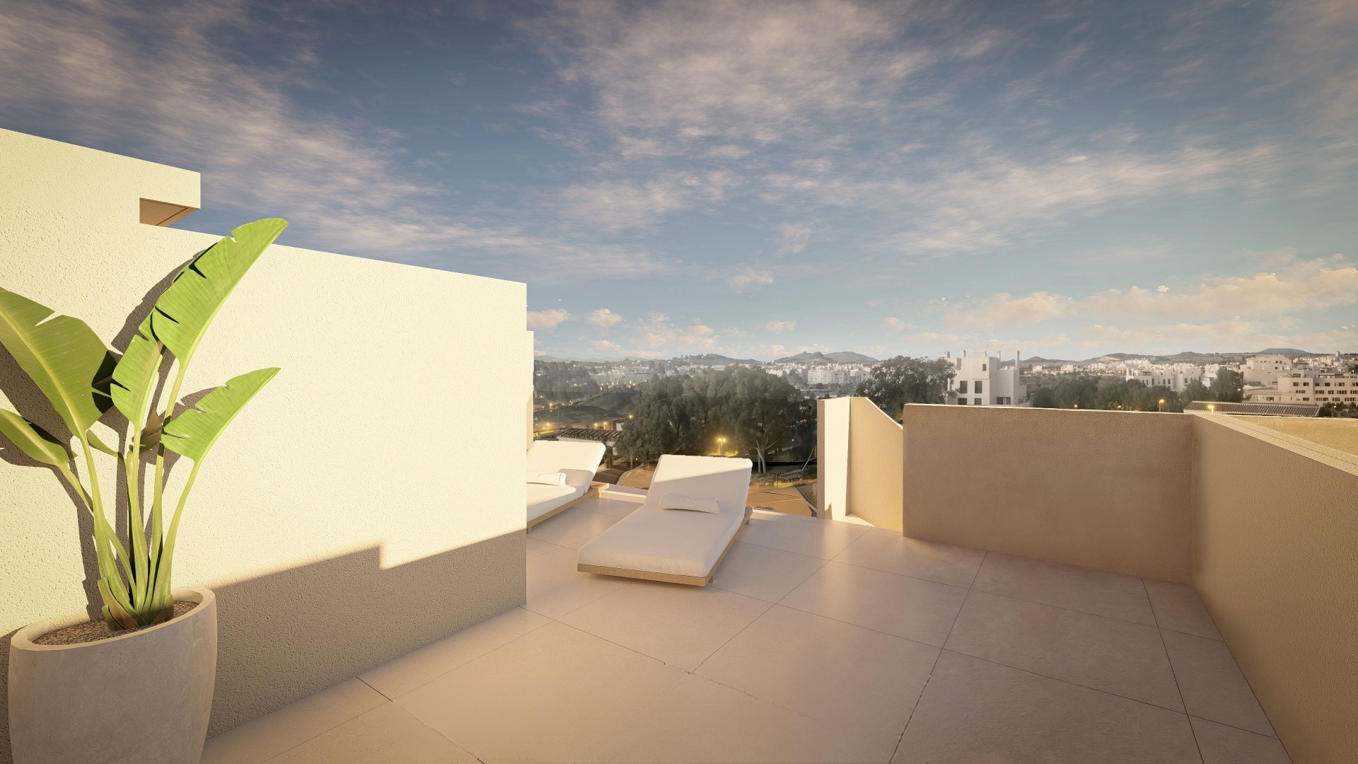 3 slaapkamer penthouse in Corvera