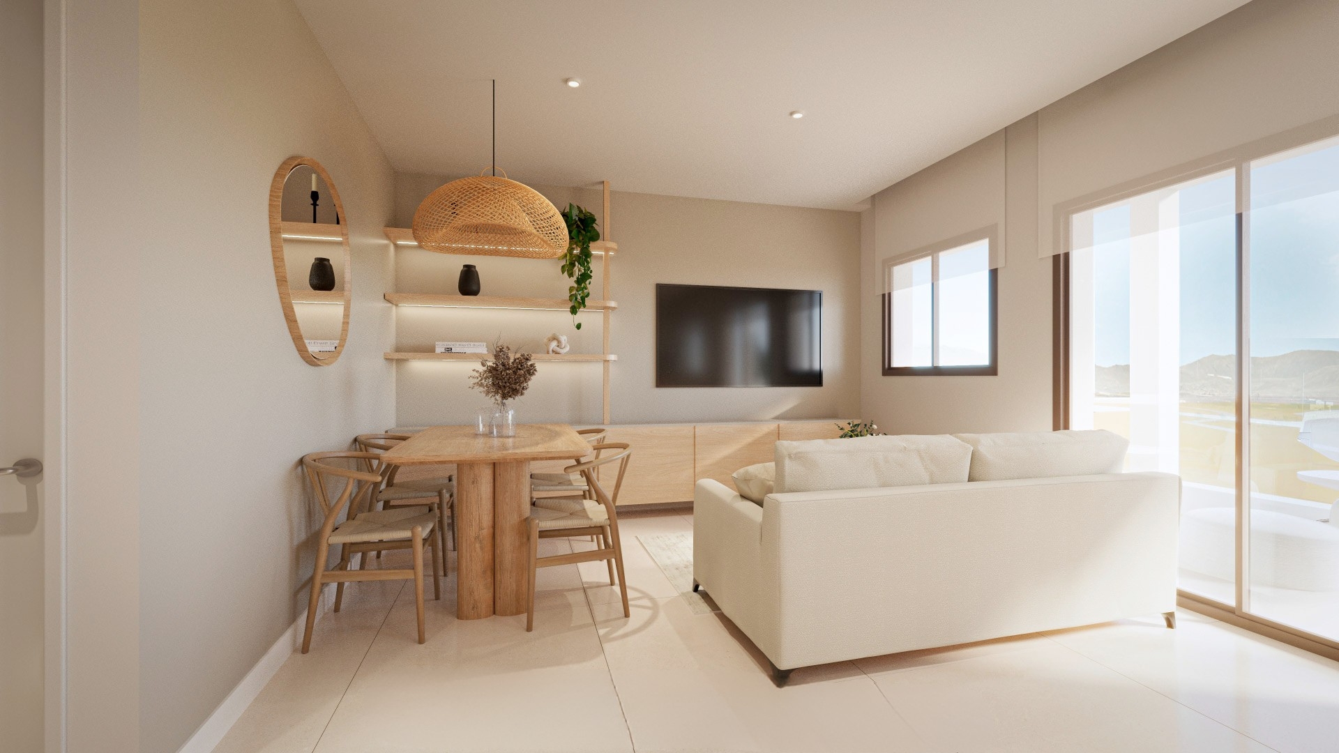 3 slaapkamer penthouse in Corvera