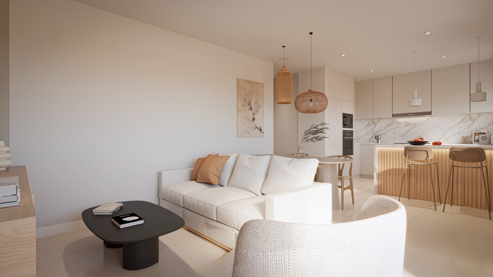 3 slaapkamer penthouse in Corvera