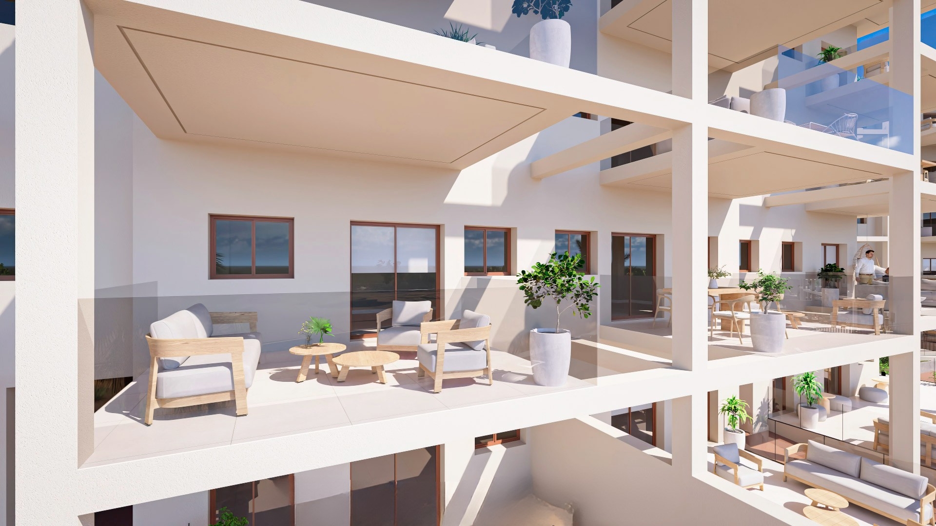 3 slaapkamer penthouse in Corvera