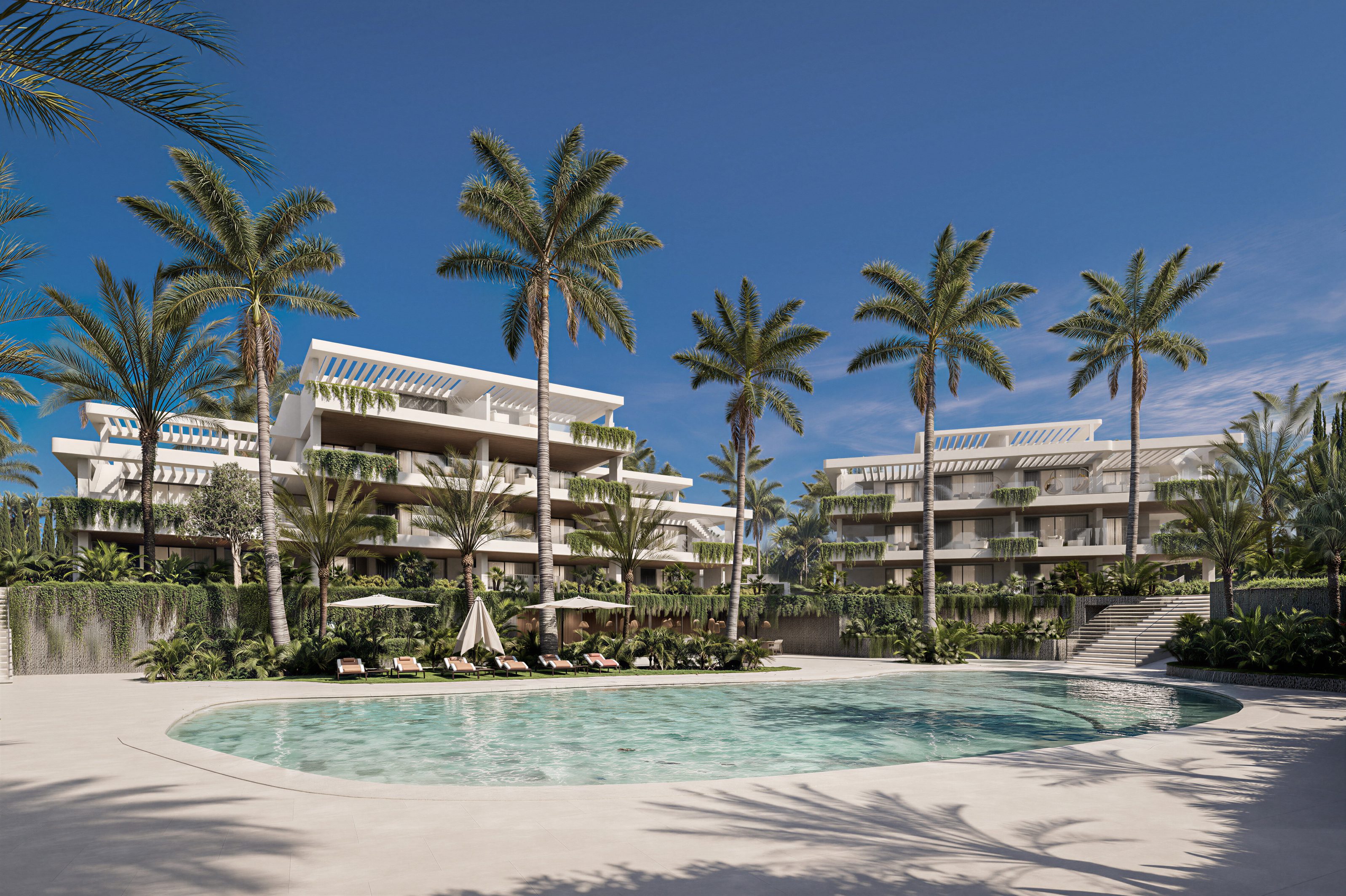 2 slaapkamer penthouse in Estepona