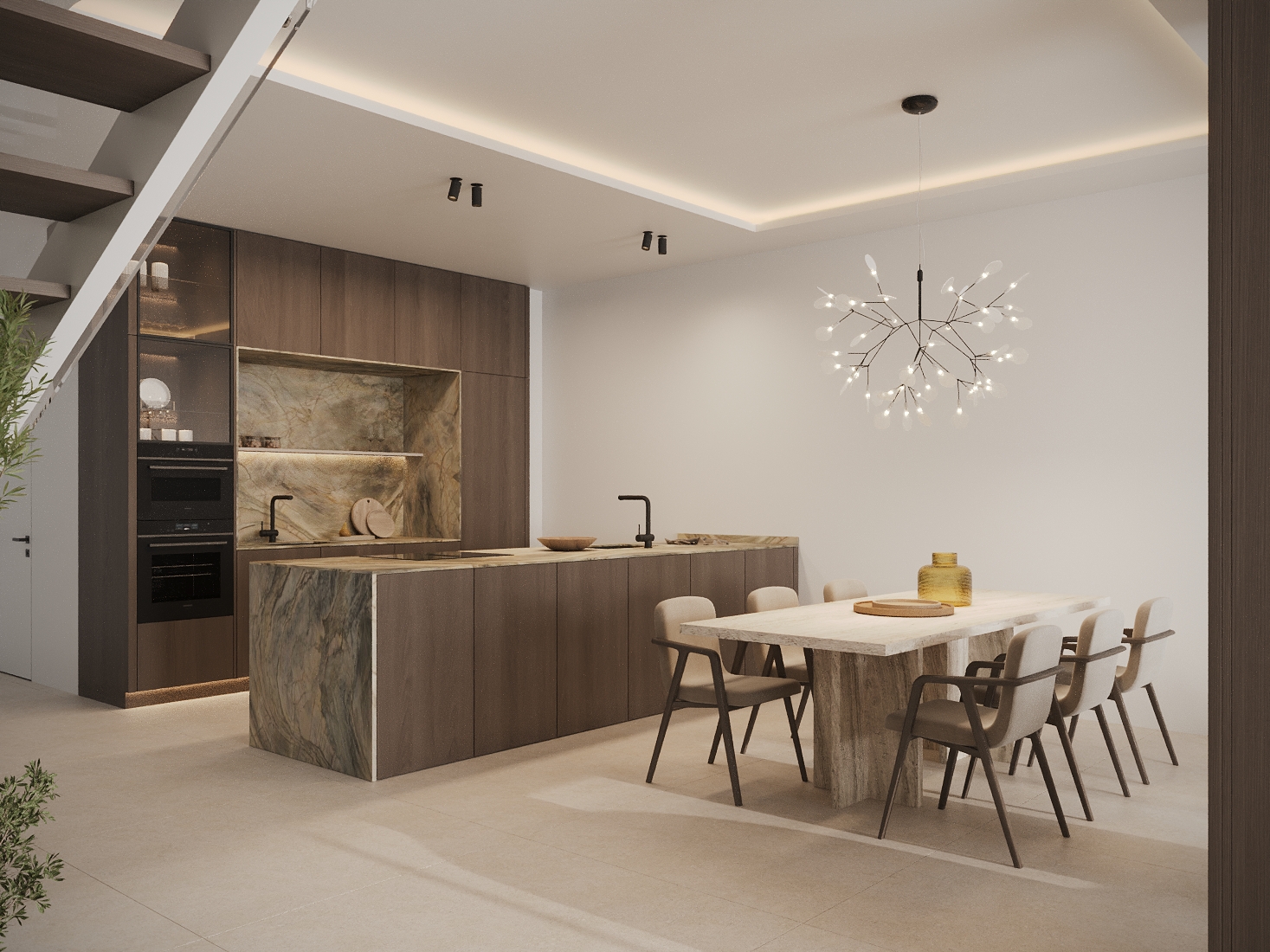 2 slaapkamer penthouse in Estepona