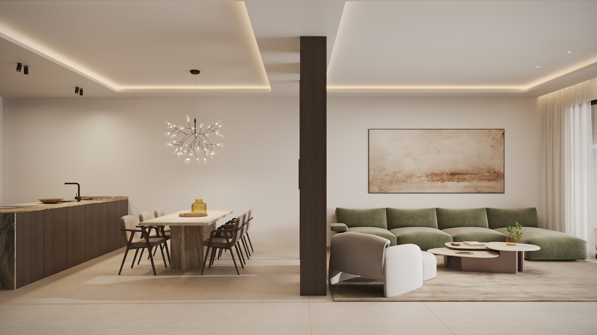 2 slaapkamer penthouse in Estepona