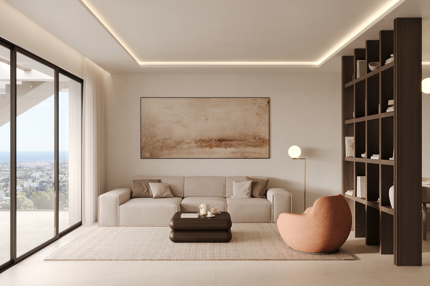 2 slaapkamer penthouse in Estepona