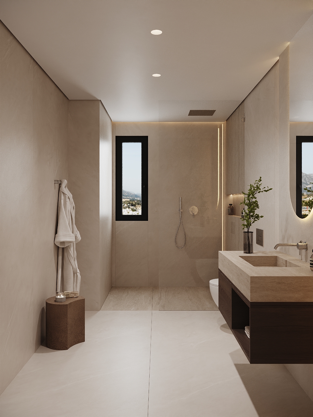 2 slaapkamer penthouse in Estepona