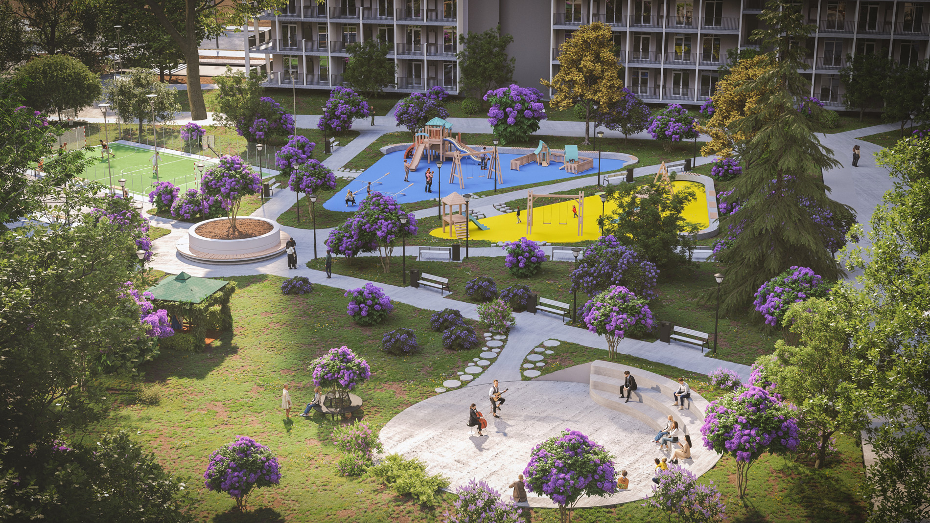 Apartments in Tbilisi with Complete Common Areas