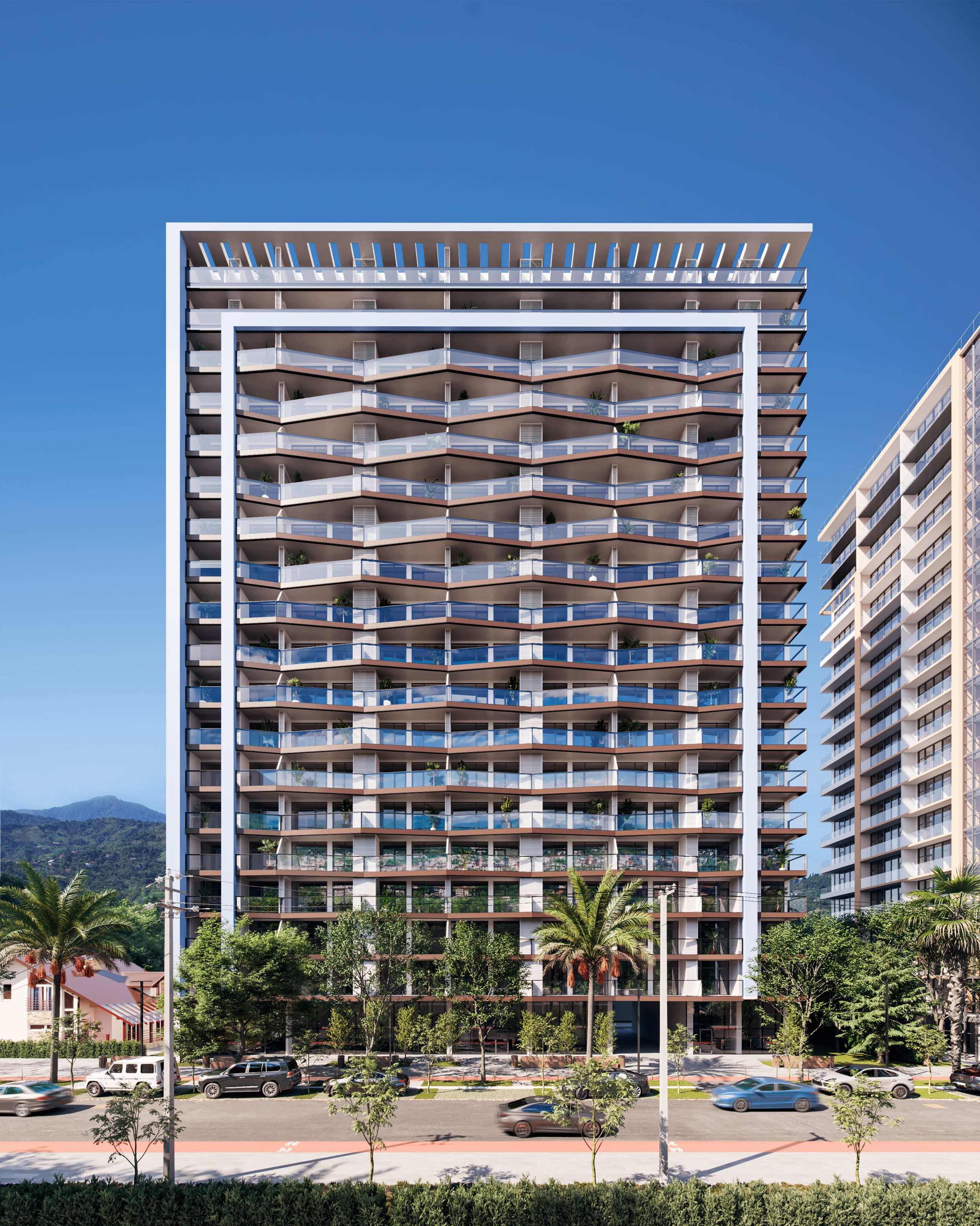 Apartments and Studios in Batumi with Sea Views