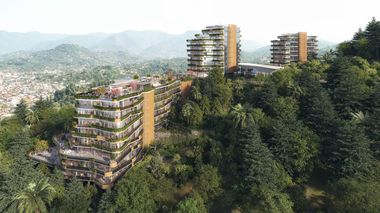 Apart-Hotel in Batumi with Sea Views