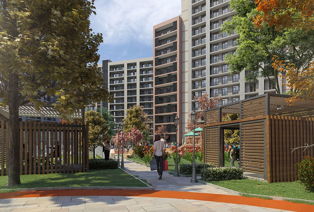 Apartments in Tbilisi with Terrace and Common Areas