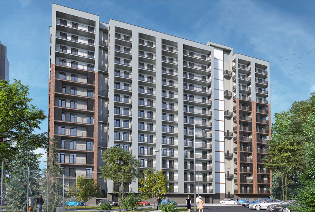 Apartments in Tbilisi with Terrace and Common Areas