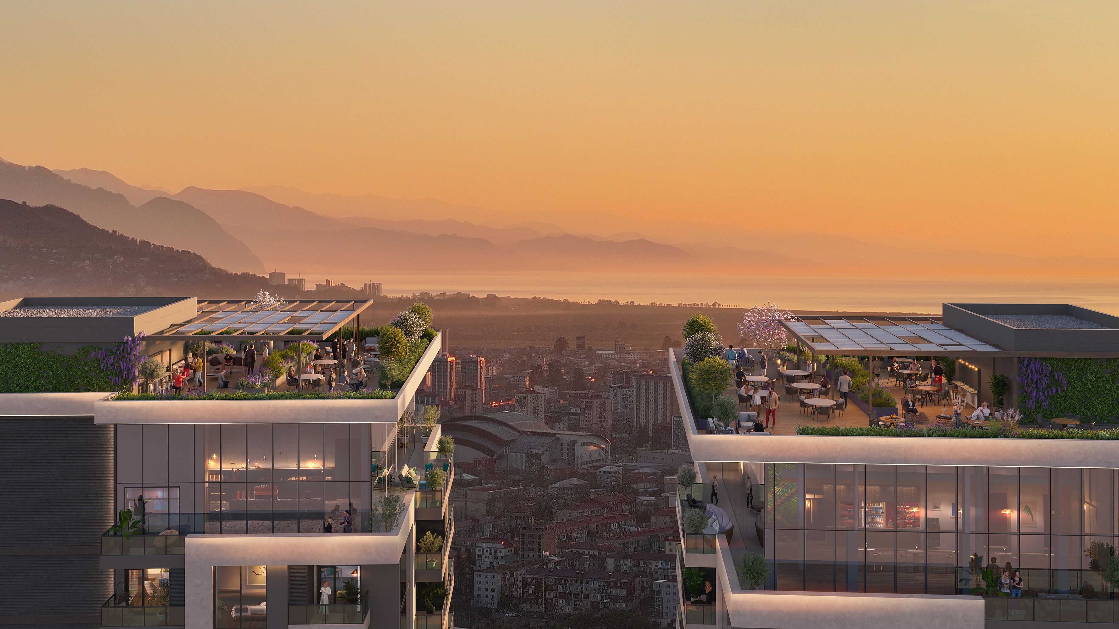 Residential in Batumi with Sea Views