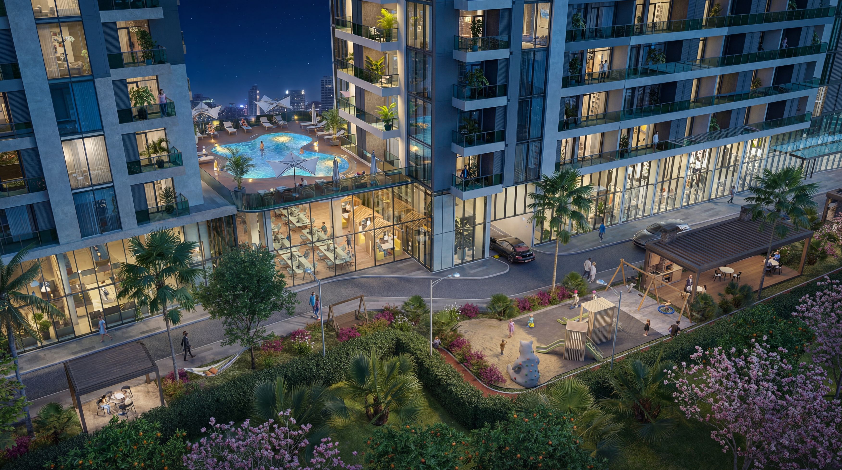 Residential in Batumi with Sea Views