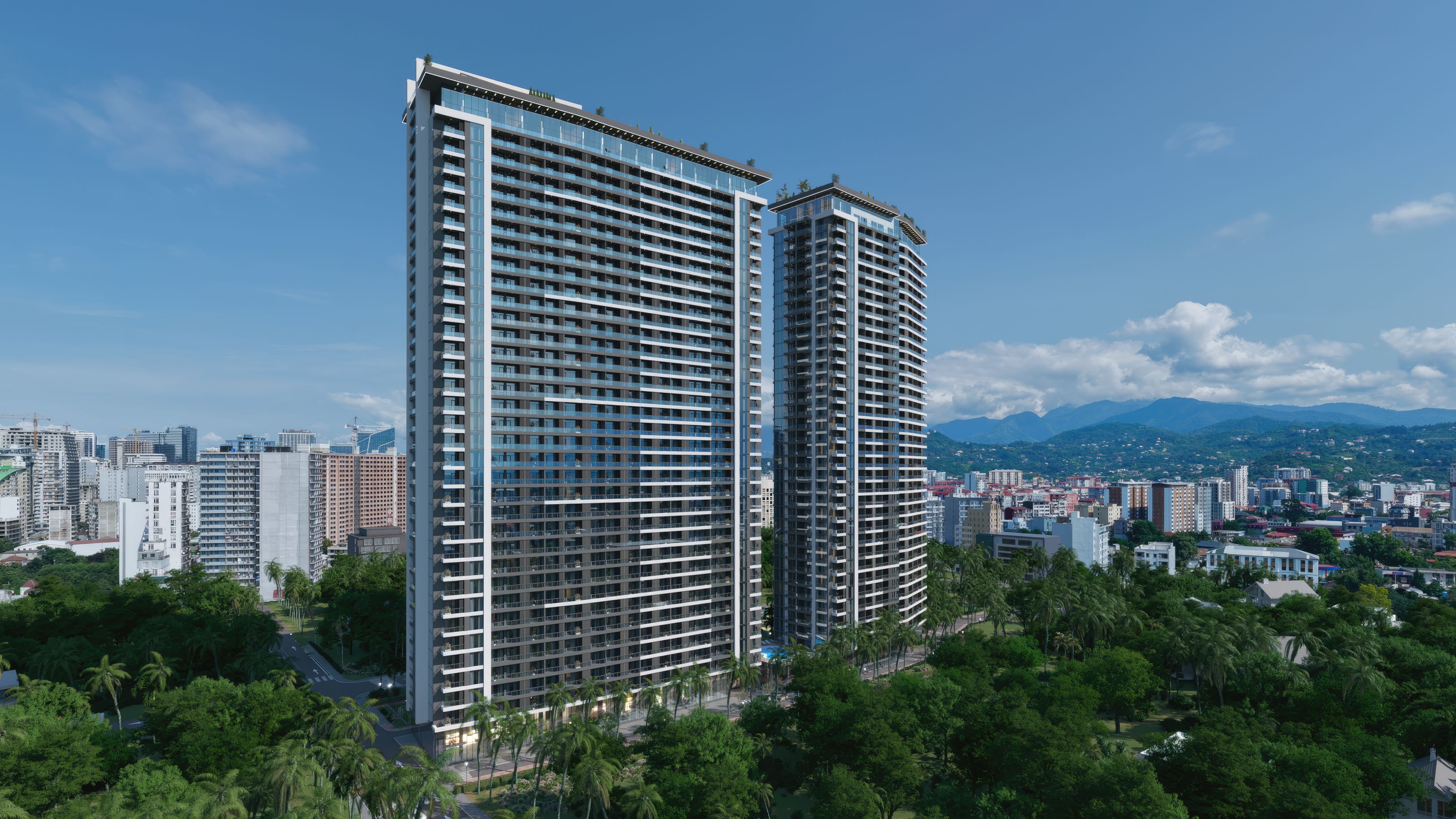Residential in Batumi with Sea Views