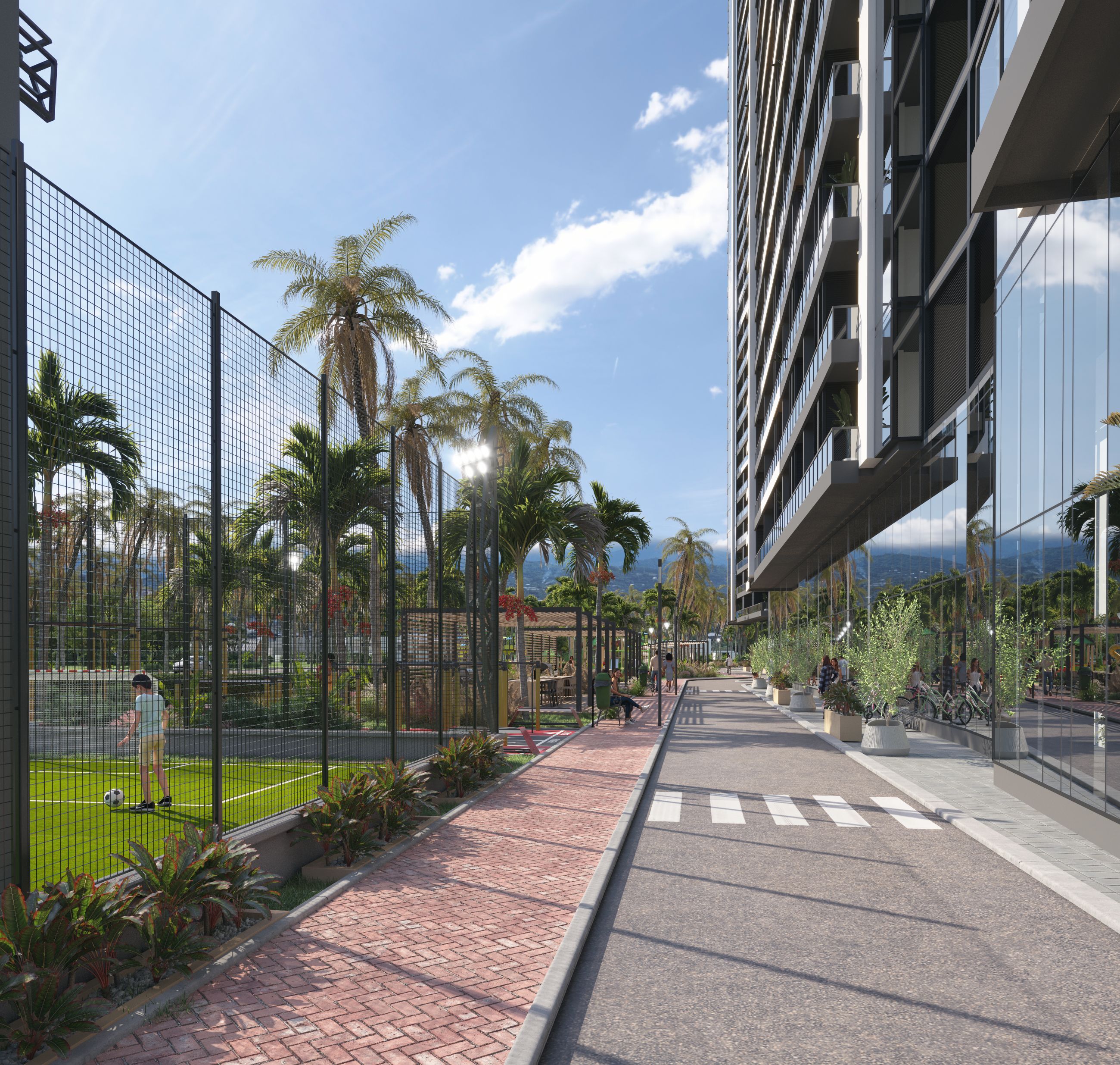 Residential in Batumi with Sea Views
