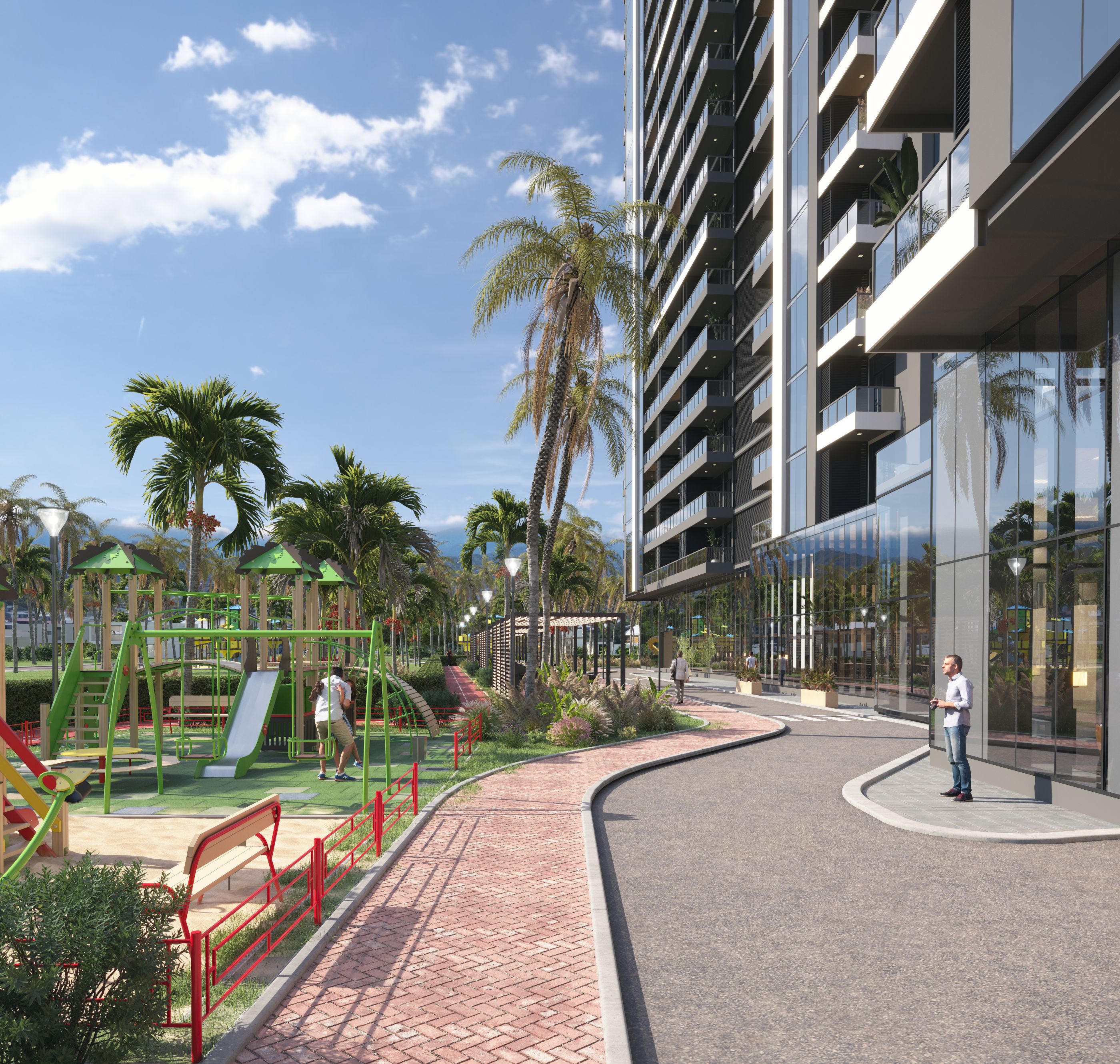 Residential in Batumi with Sea Views