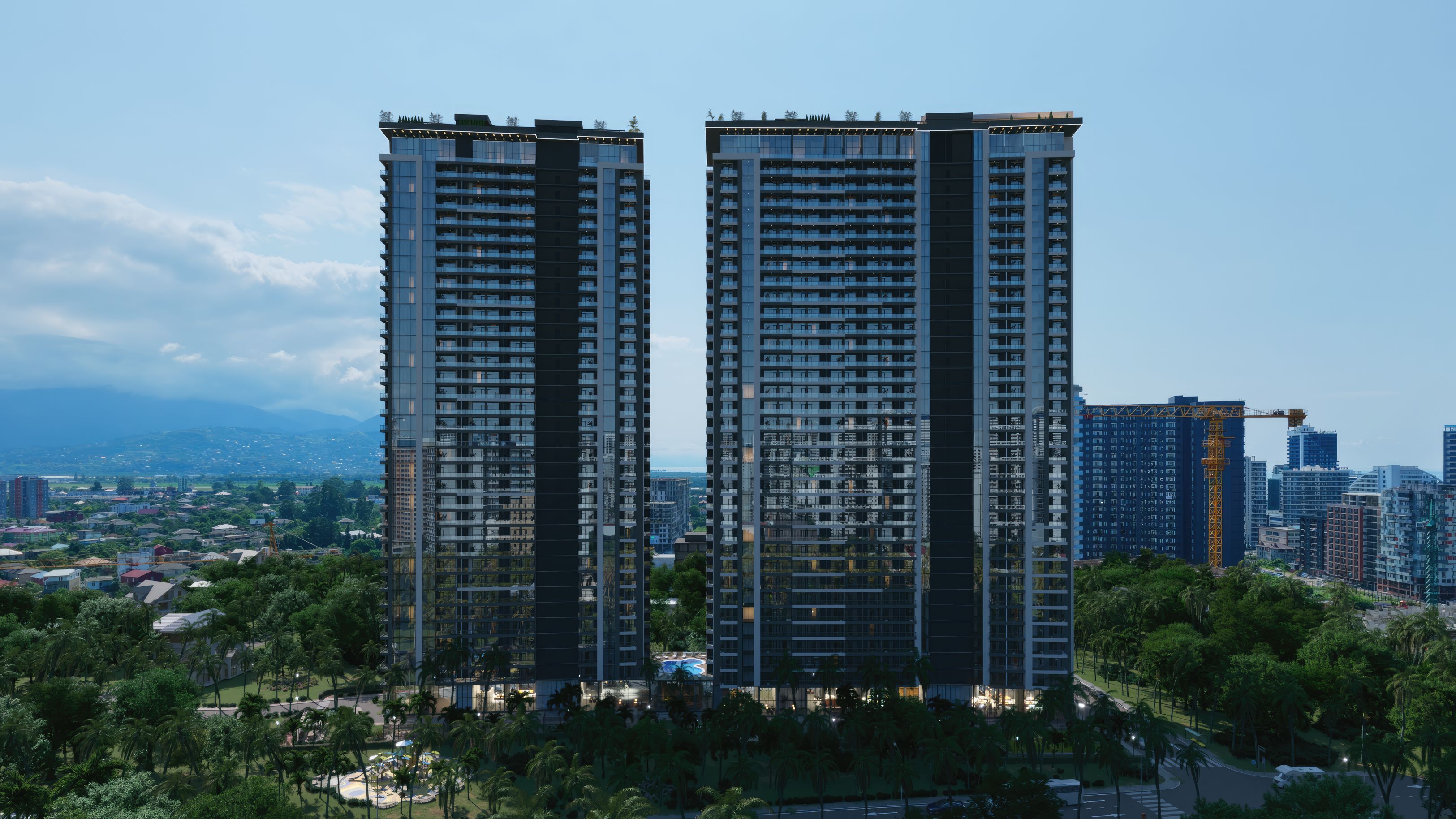 Residential in Batumi with Sea Views