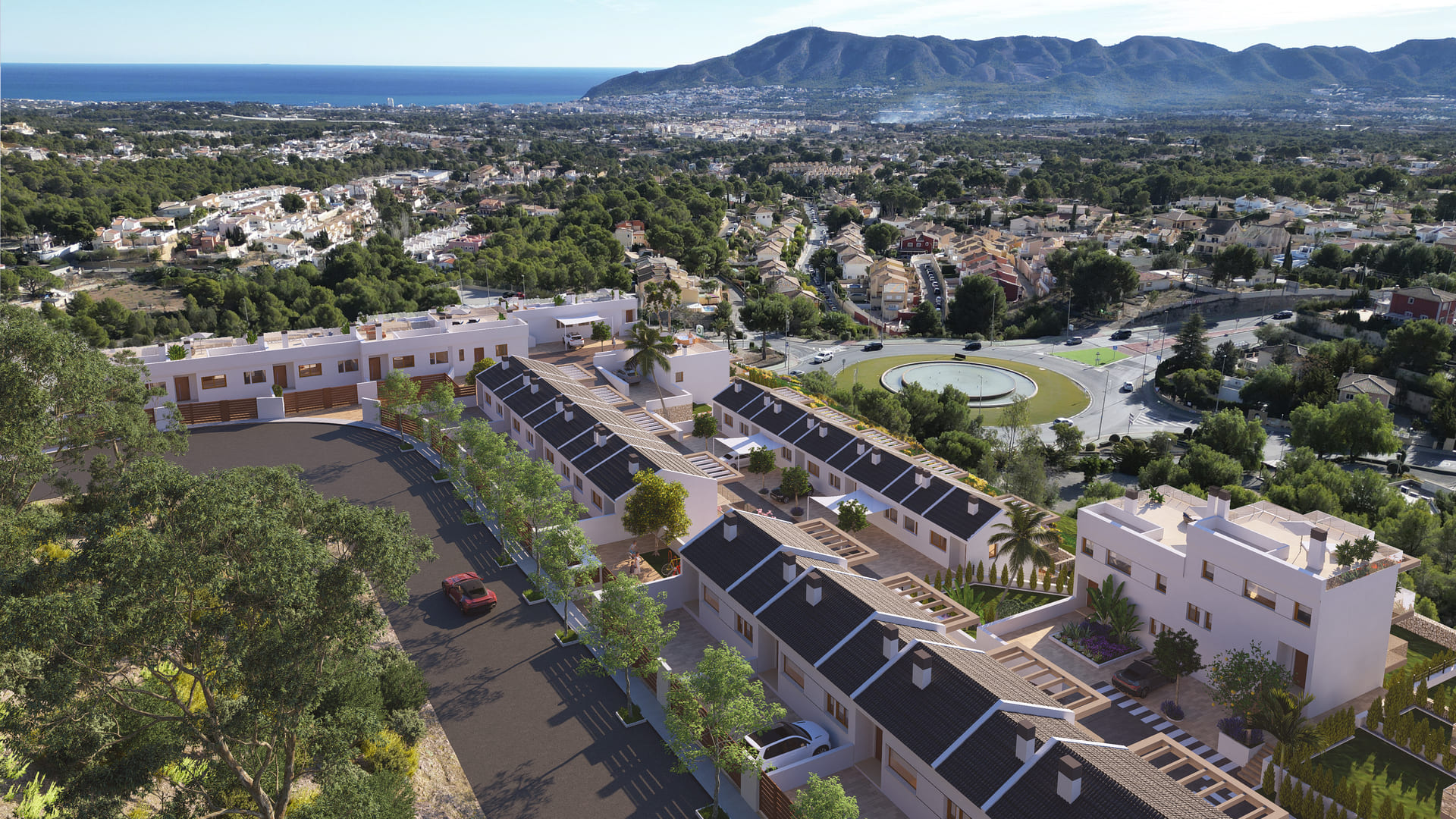 4 slaapkamer townhouse in La Nucía