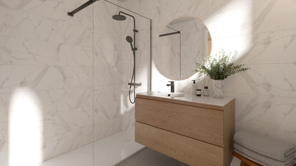 3 slaapkamer penthouse in Las Lagunas de Mijas