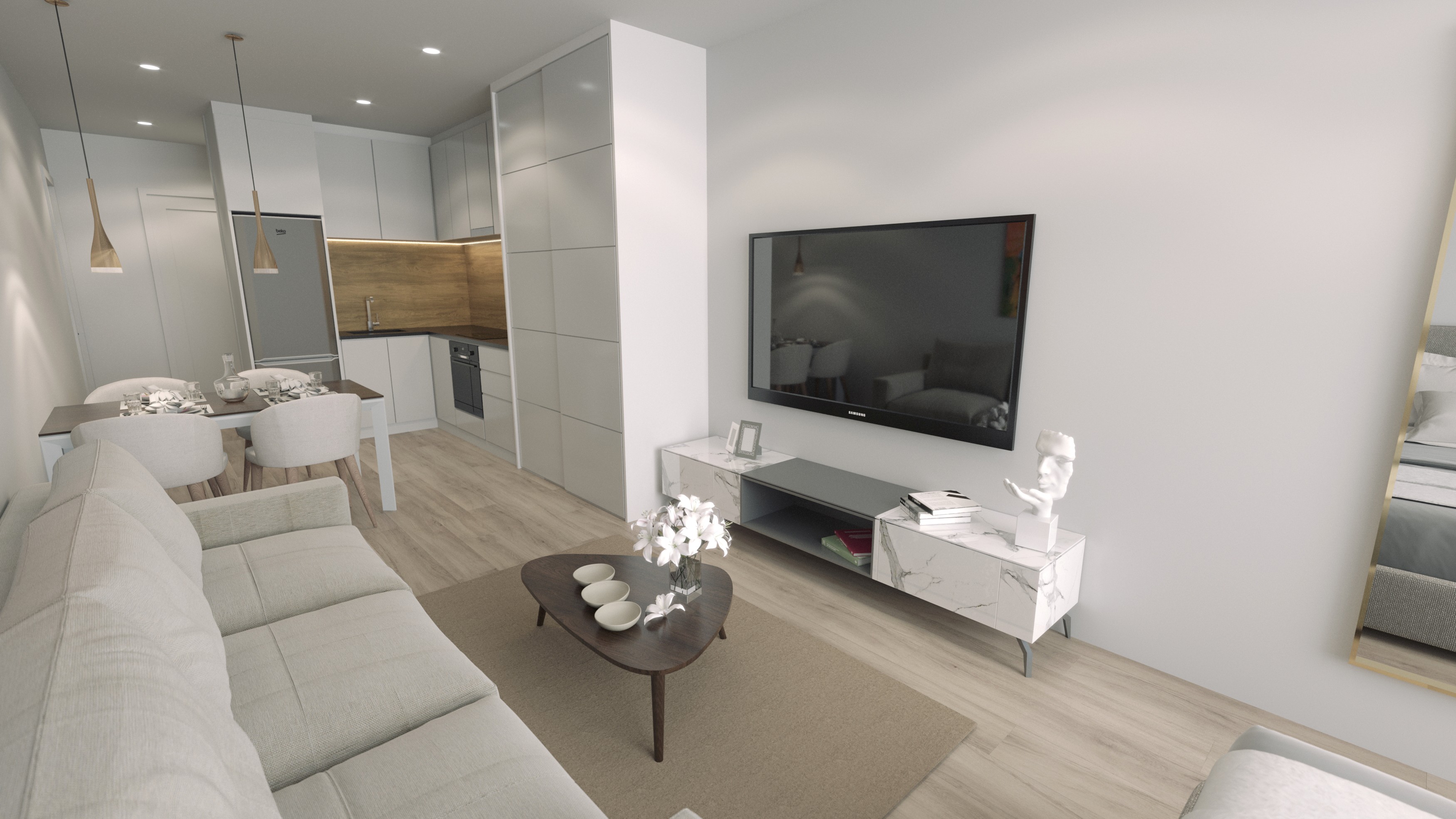 2 slaapkamer appartement in Torrevieja
