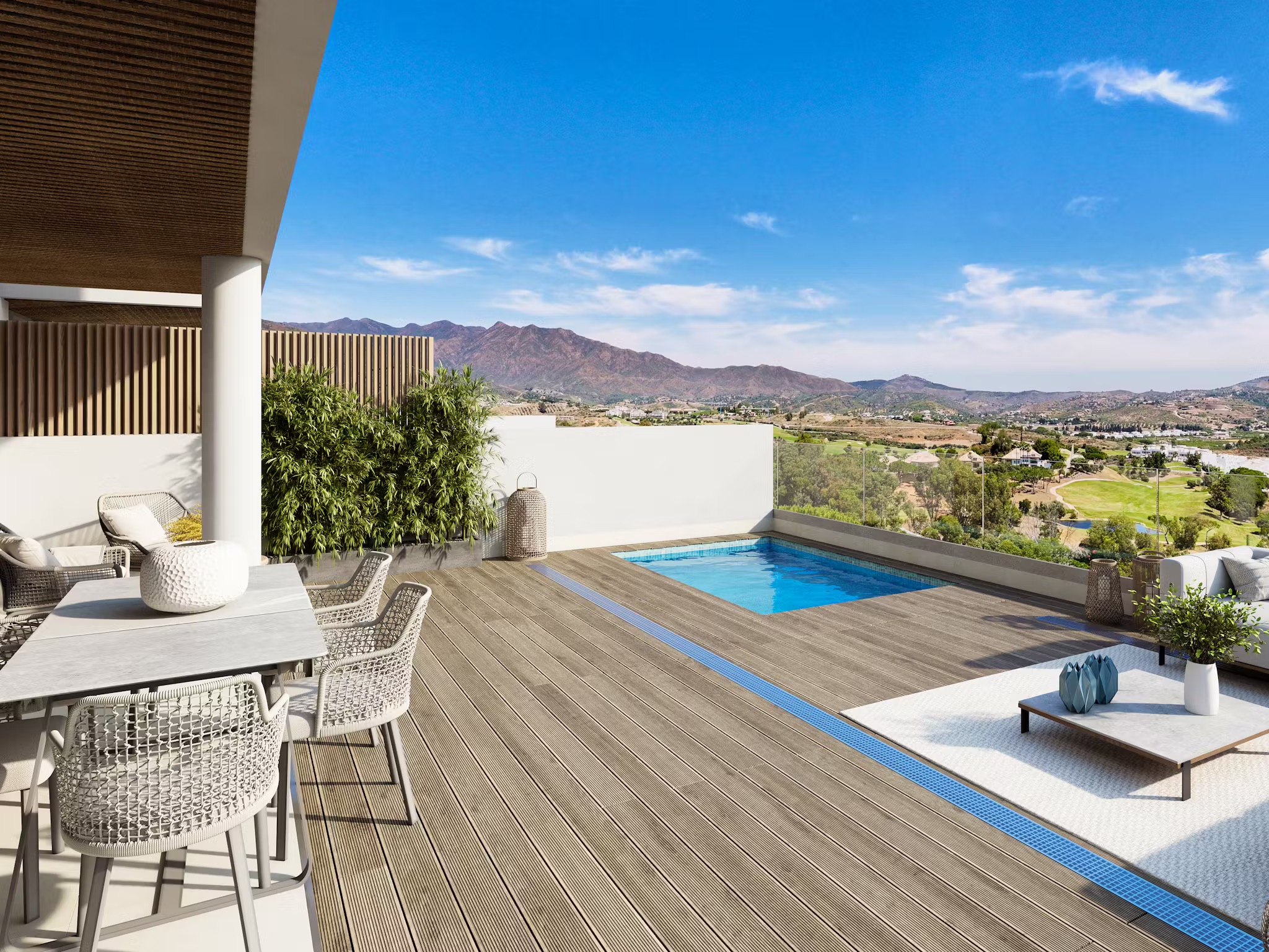 2 slaapkamer penthouse in Mijas