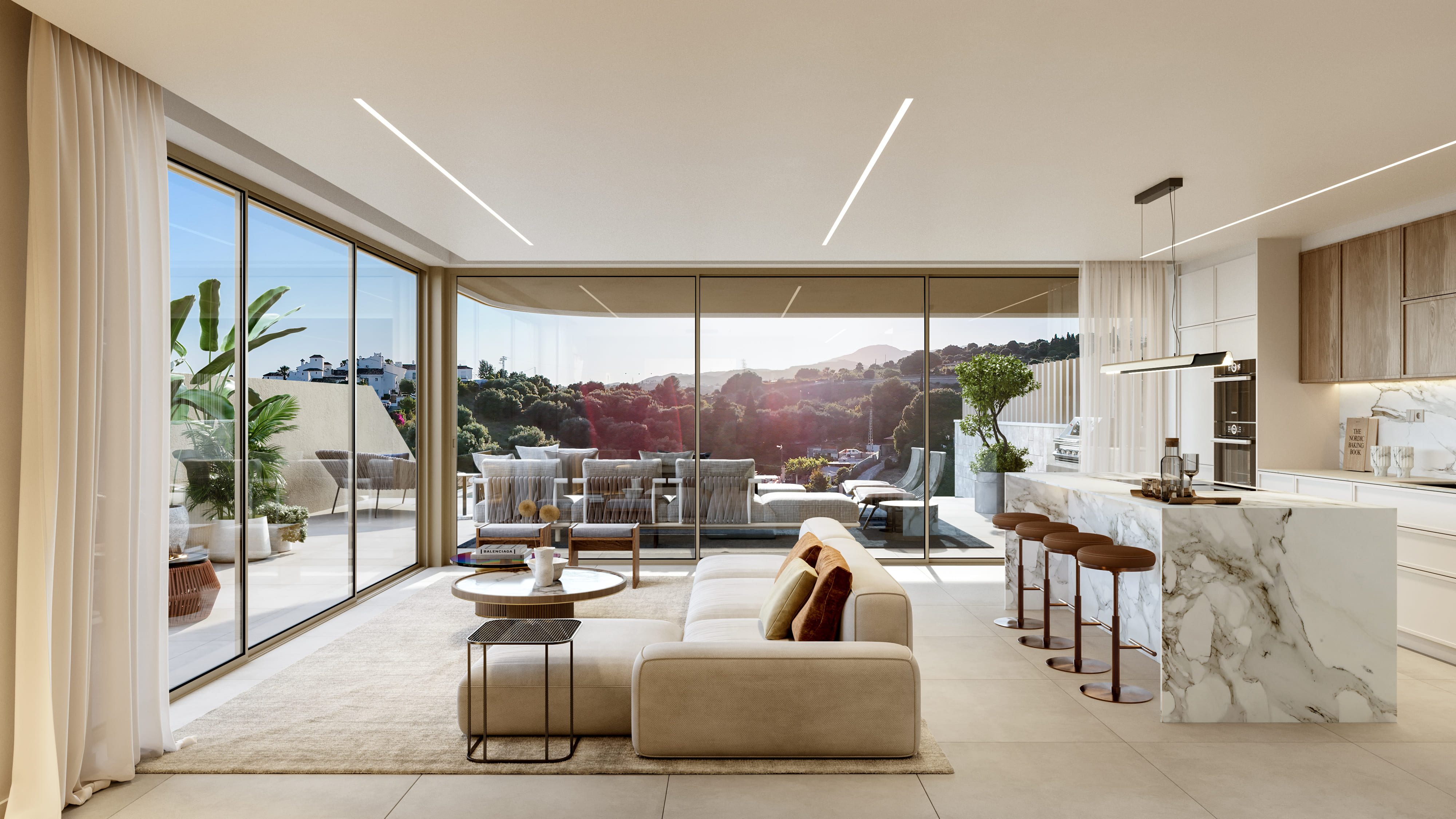 3 slaapkamer townhouse in Marbella