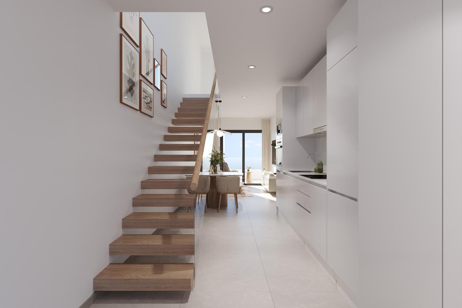 1 slaapkamer penthouse in Torrevieja