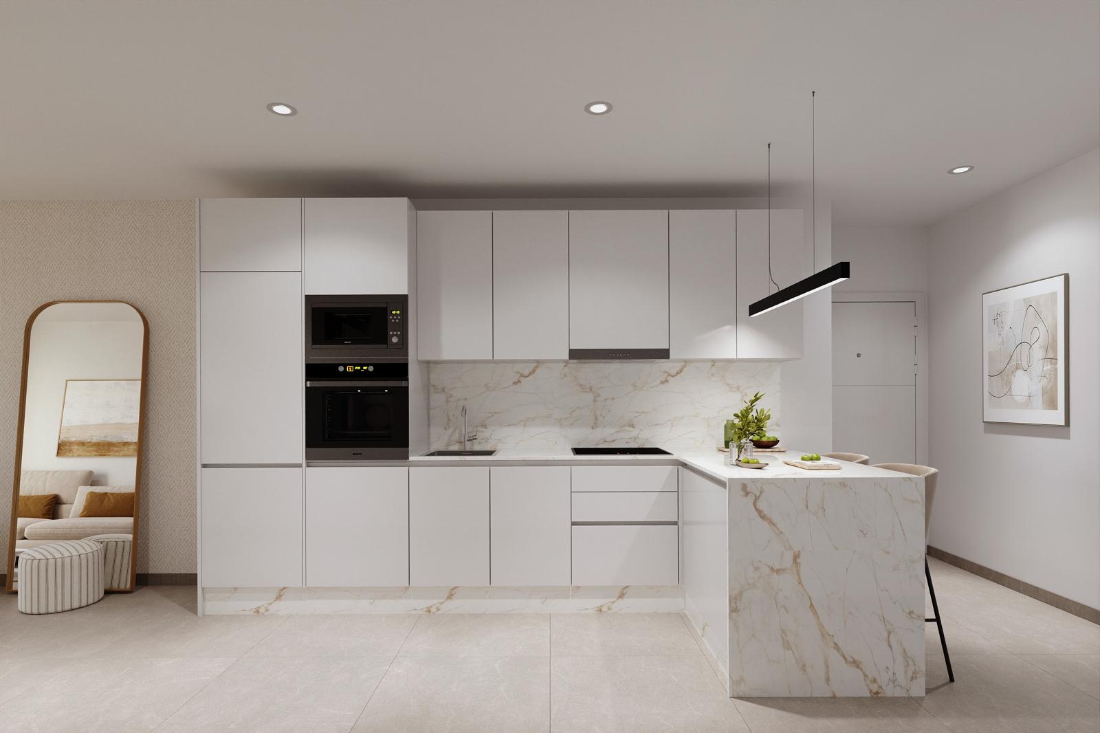 1 slaapkamer penthouse in Torrevieja