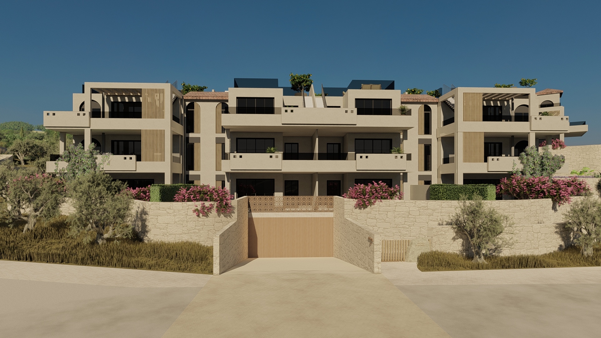 3 slaapkamer appartement in Guaro