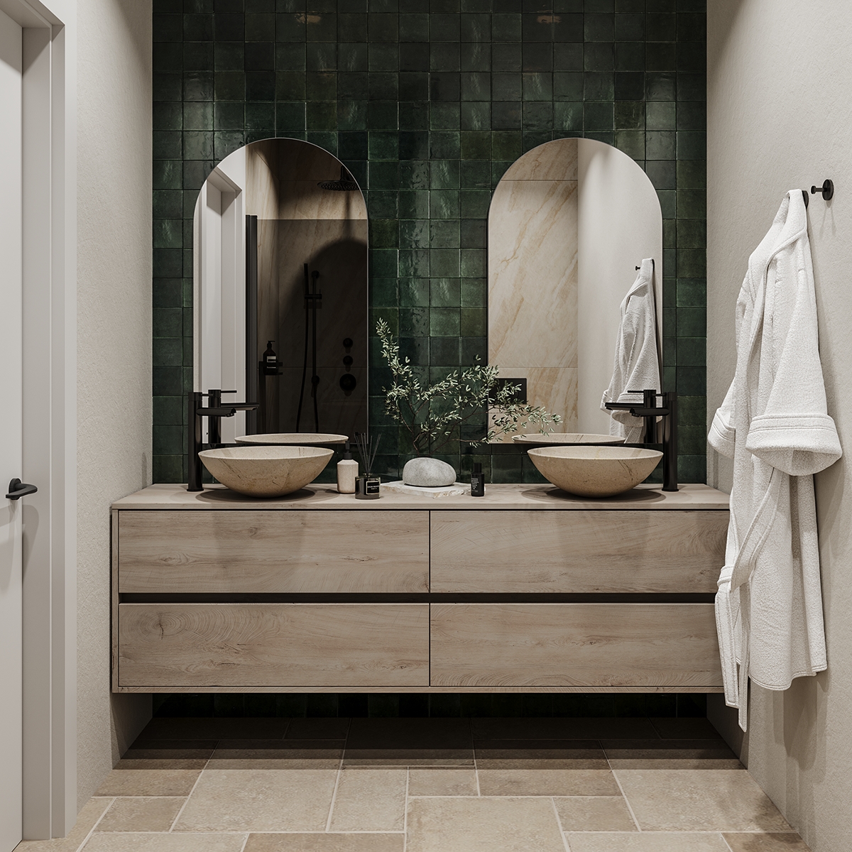 3 slaapkamer appartement in Guaro