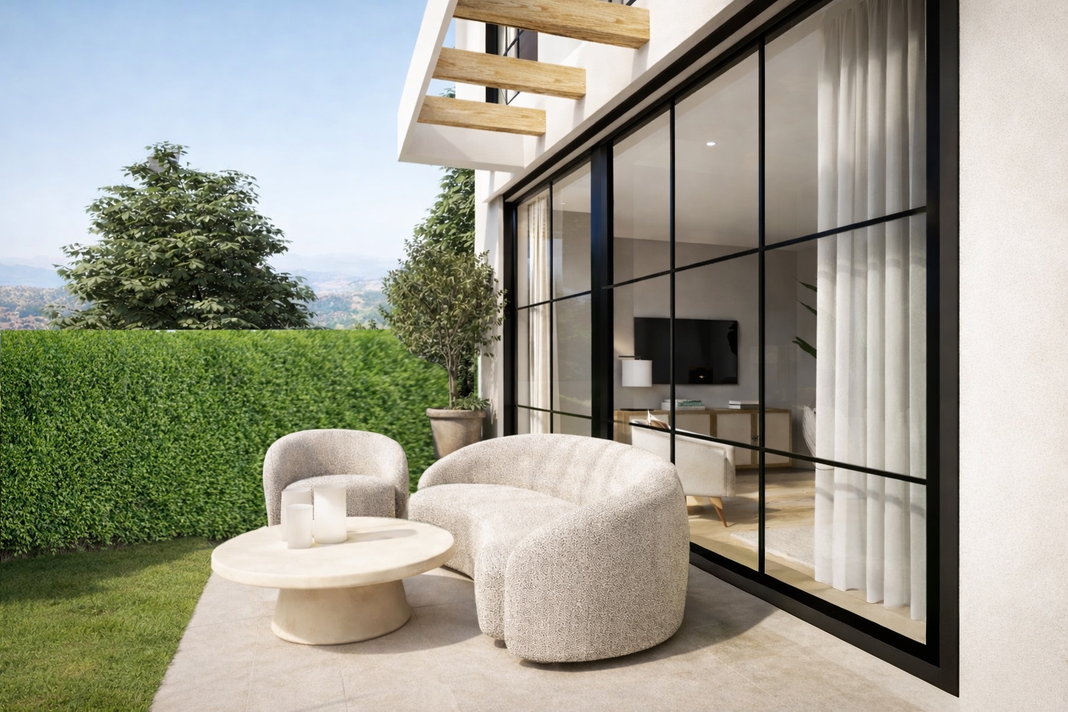 3 slaapkamer appartement in Guaro