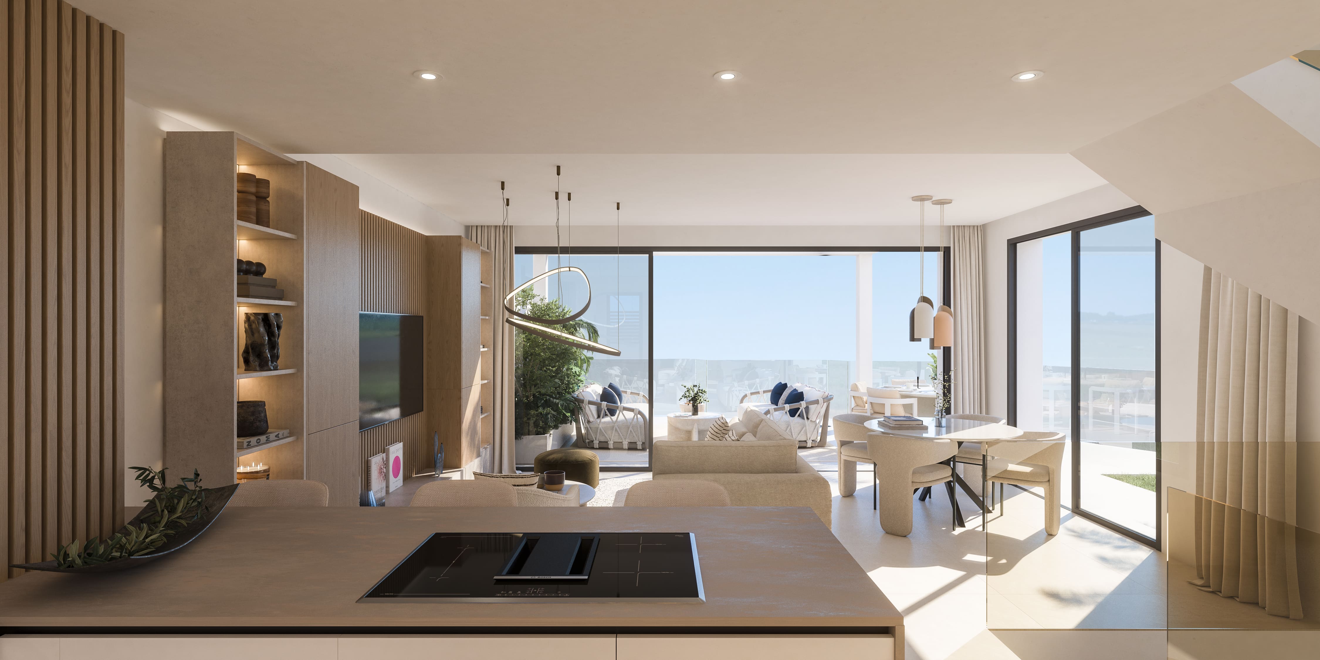 3 slaapkamer townhouse in Mijas