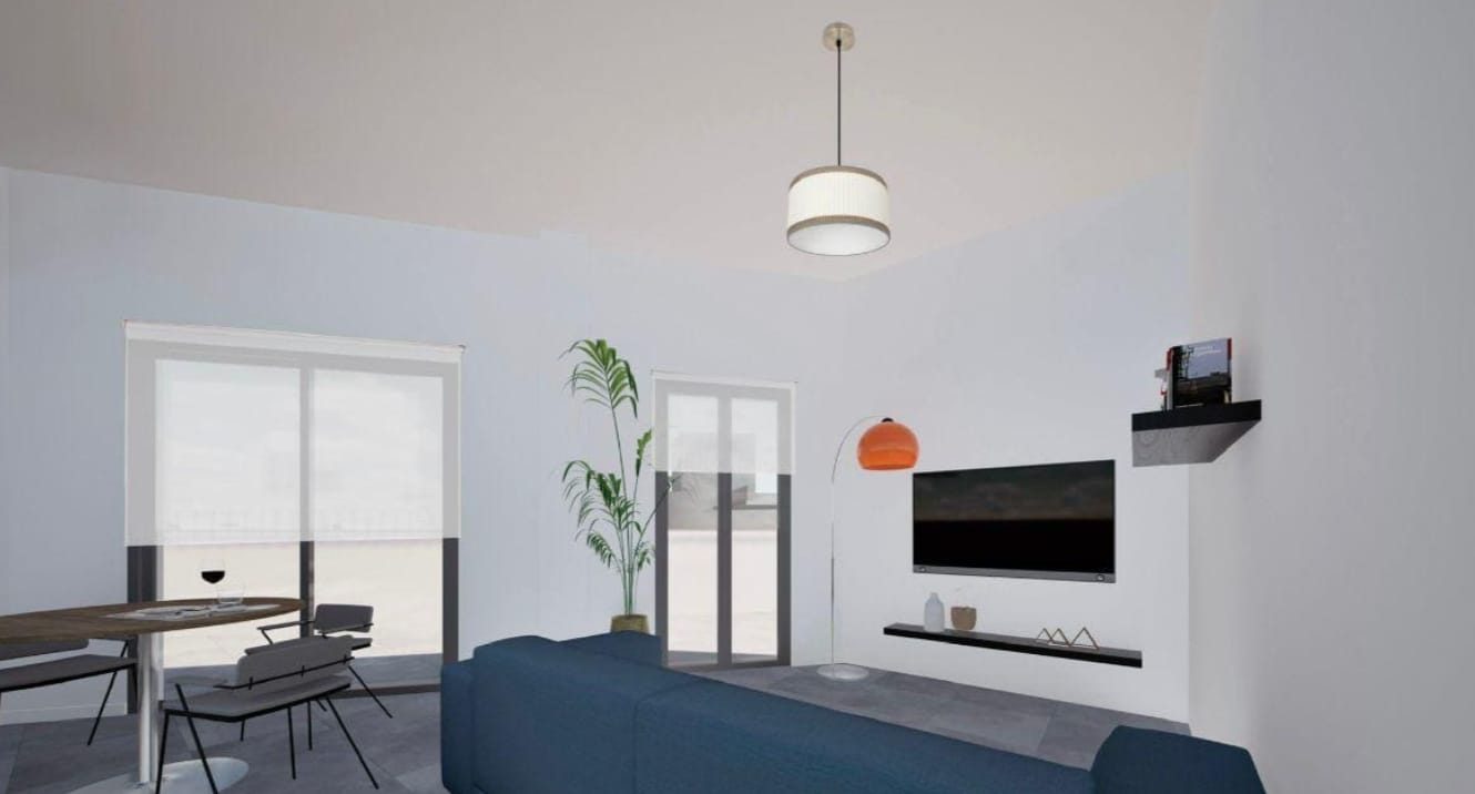 1 slaapkamer appartement in Cancelada