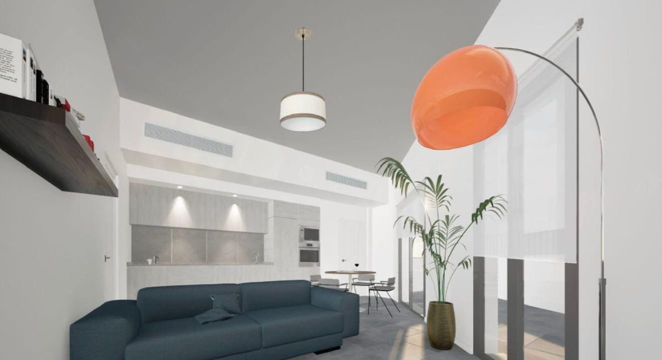 1 slaapkamer appartement in Cancelada