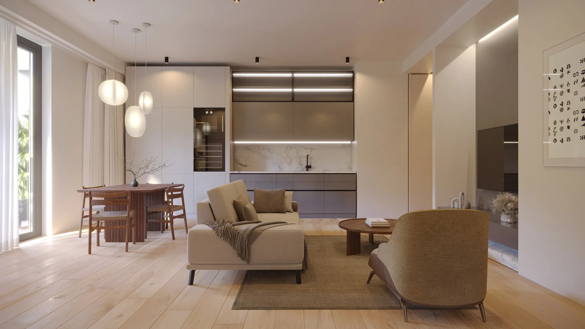 Apartments in Tbilisi with Exceptional Common Areas