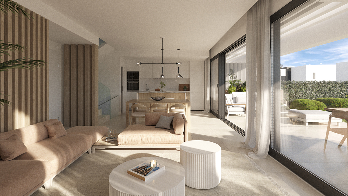 3 slaapkamer townhouse in Estepona