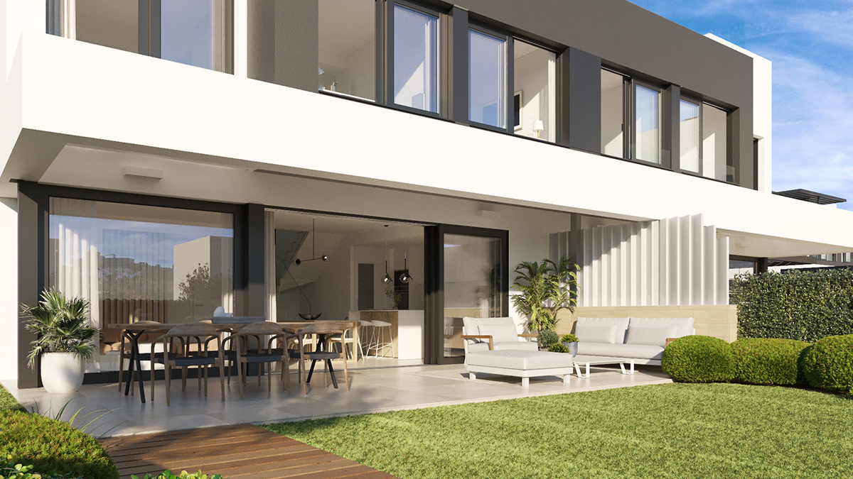 3 slaapkamer townhouse in Estepona