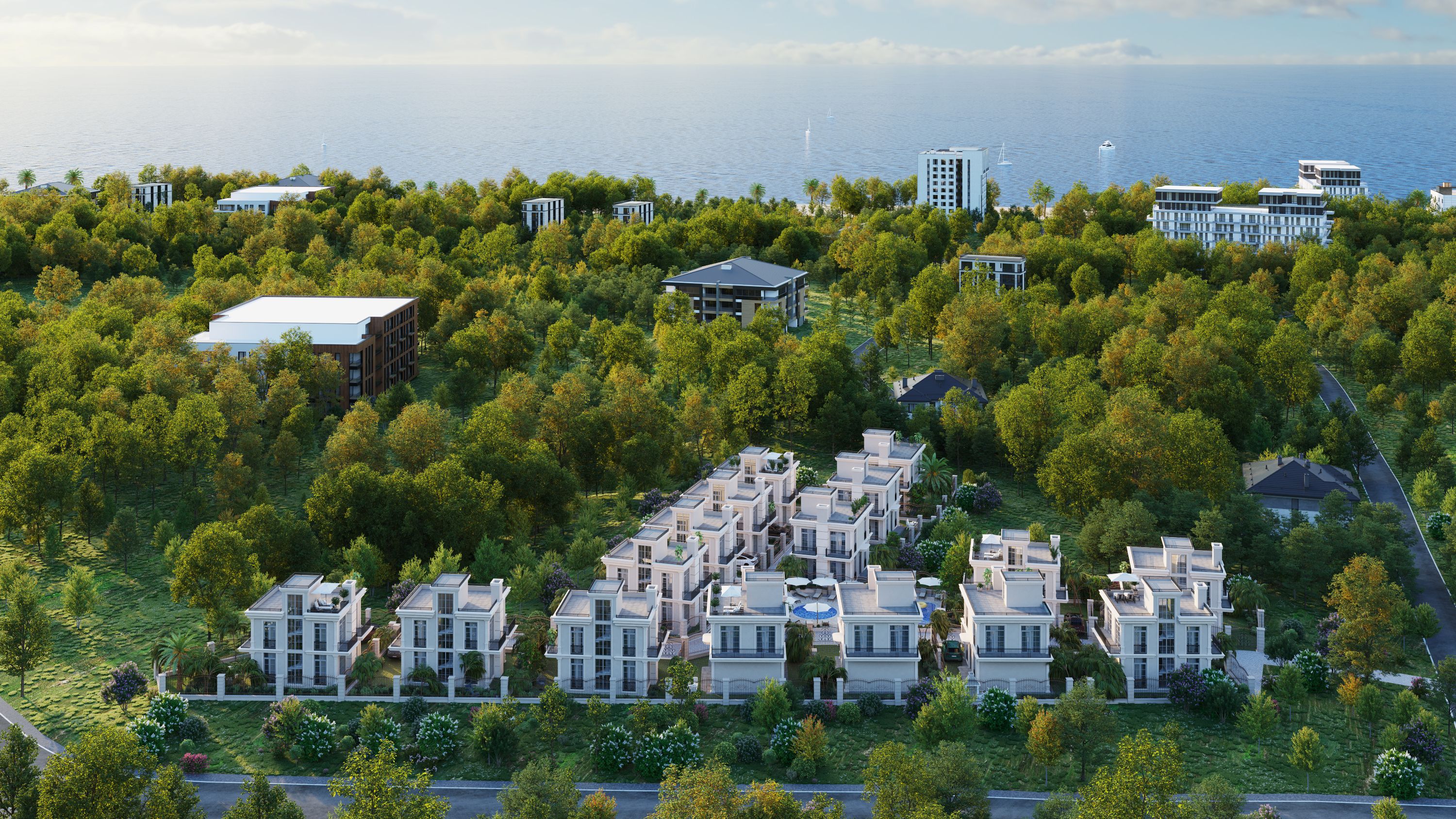 Luxury Villas in Batumi with Sea Views