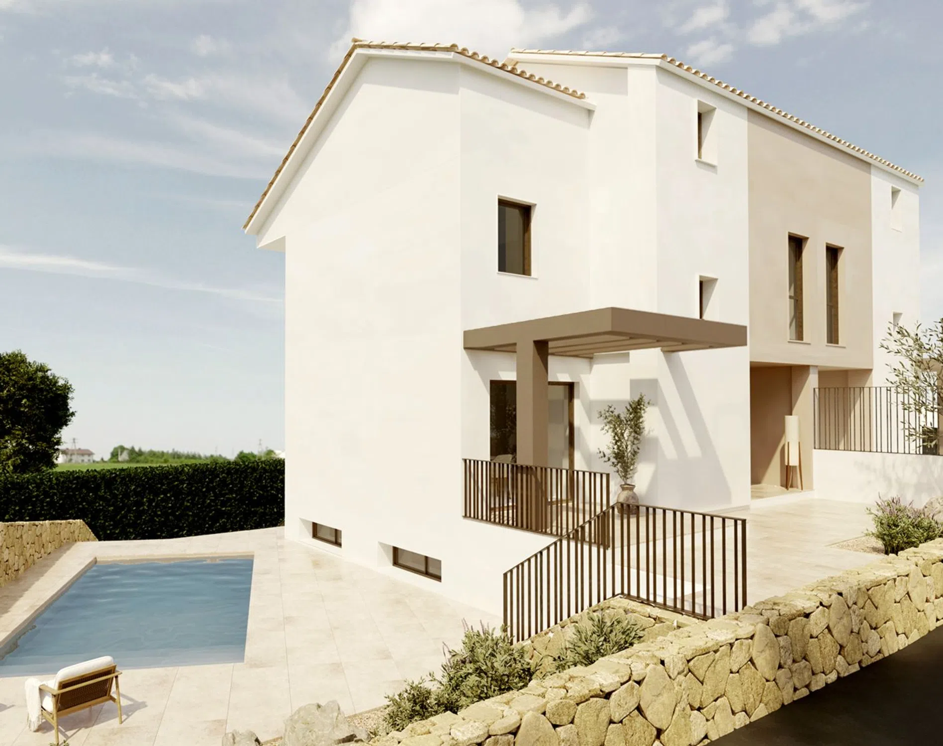 3 slaapkamer geschakelde villa in Coloma